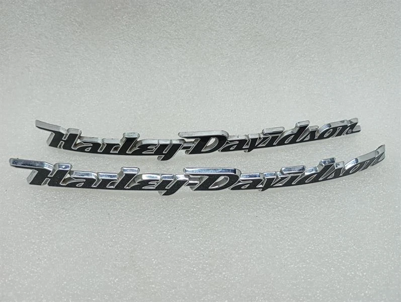 HARLEY-DAVIDSON FUEL TANK EMBLEM SET LOGO BADGES RIGHT LEFT 62410-10