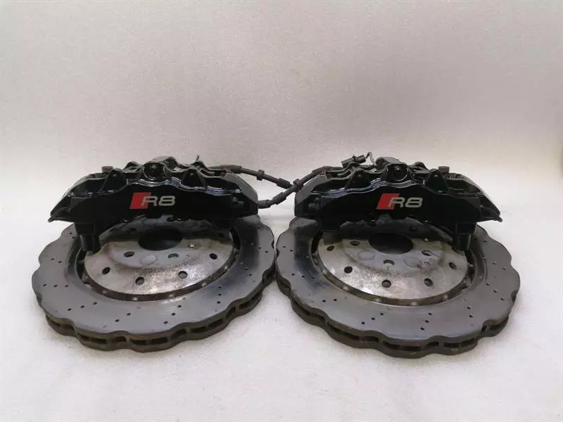 18 AUDI R8 4S Brake calipers BREMSANLAGE vorne FRONT SET 4S0615105AA Bremssattel