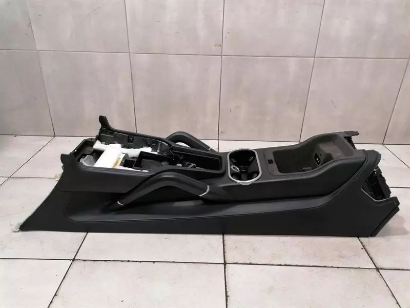 PORSCHE CAYENNE 958 92A Console 95855323902 Mittelkonsole Konsole LEATHER LEDER