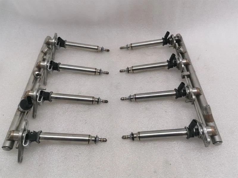 MERCEDES S-class W222 Fuel Rail A2780702495 Einspritzleiste Rohr Verteiler SET