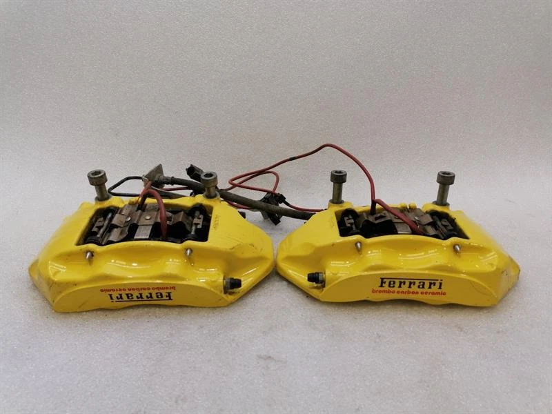 FERRARI ROMA F169 Brake caliper 829677 Bremssattel REAR YELLOW SET