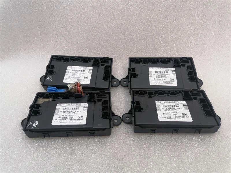 MERCEDES S-class W221 Door Module Set A2219007401 Tur Steuergerät Satz