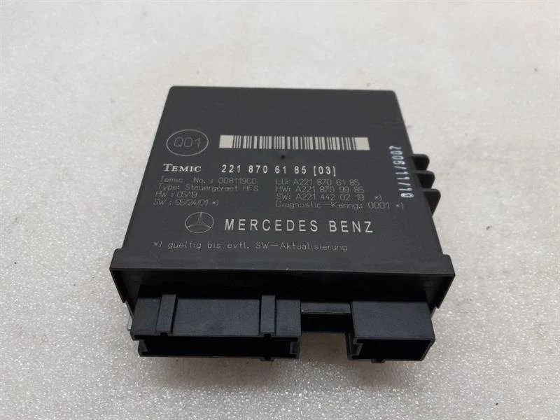 MERCEDES CL W216 Boot Lid Electronic module A2218706185 Steuergerät Heckklappe