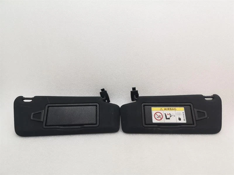 MERCEDES C W204 AMG Sun visor set of 2 BLACK A2048104510 Sonnenblende Blende