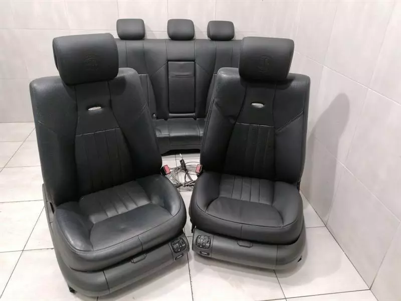 MERCEDES S-class W220 AMG DYNAMIC SEATS LEATHER LEDER INTERIOR Sitz