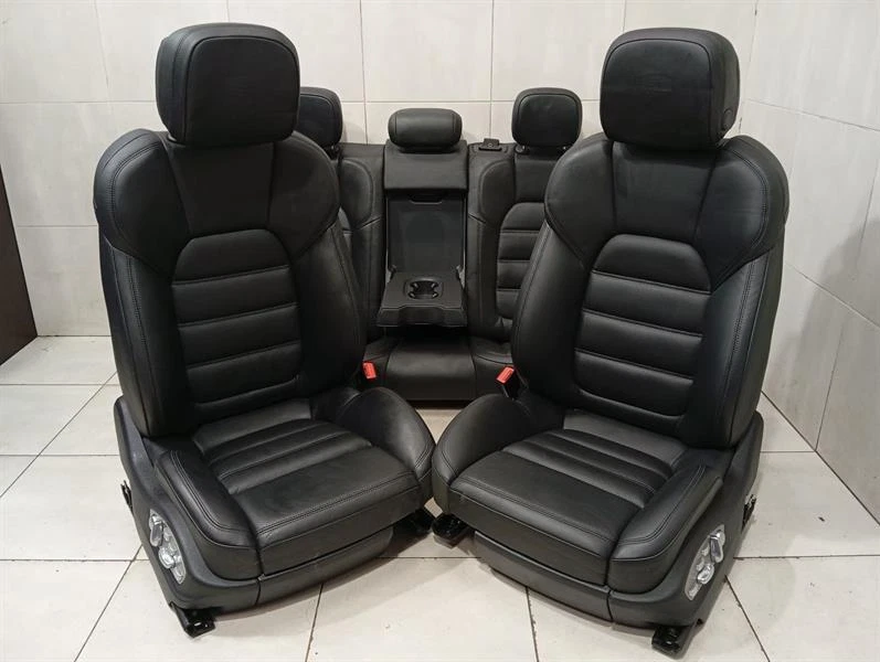 2020 PORSCHE MACAN 95B 18-WAY SPORT 18-WEG Seats SET Sitze Interior LEDER SATZ