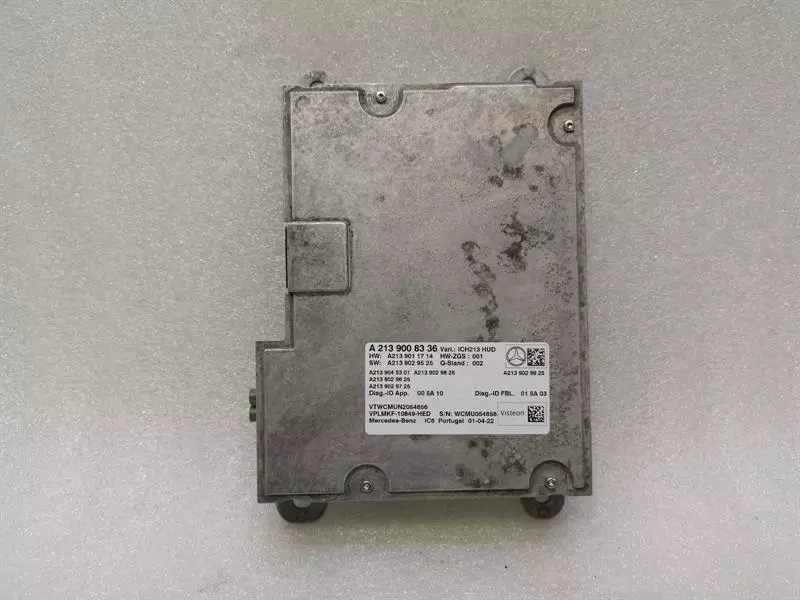 MERCEDES CLS C257 W257 Electronic module A2139008336 Steuergerät HUD HEAD UP