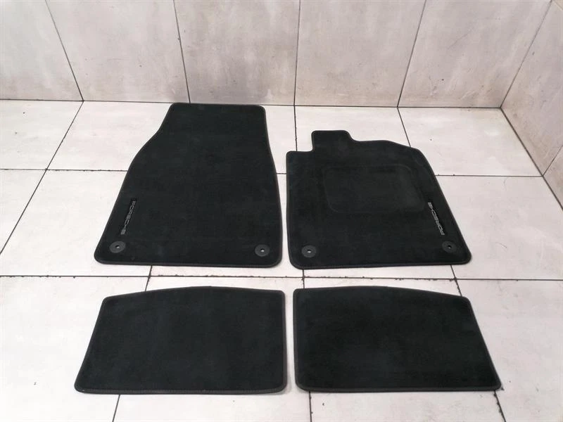 PORSCHE TAYCAN 9J  Floor Mats set RHD RECHTSLENKER RHD