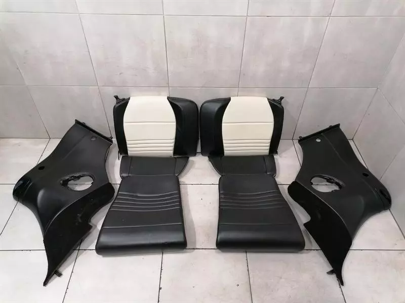 PORSCHE 911 996 Rear Seatpad Set 99652201113 Hinten Sitz Satz CABRIO