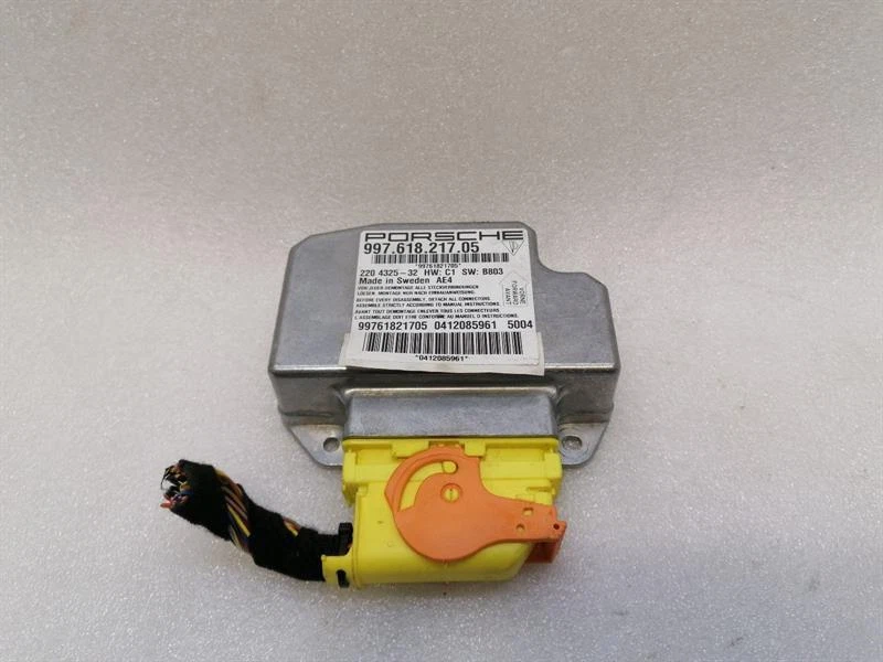 PORSCHE 911 997 Safety Module ECU 99761821705 Airsteuergerät SRS