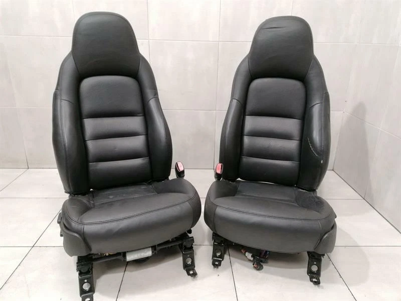 CHEVROLET C6 Seats LEDER SPORT SITZE BLACK SCWARZ ELECTRIC ADJUSTABLE
