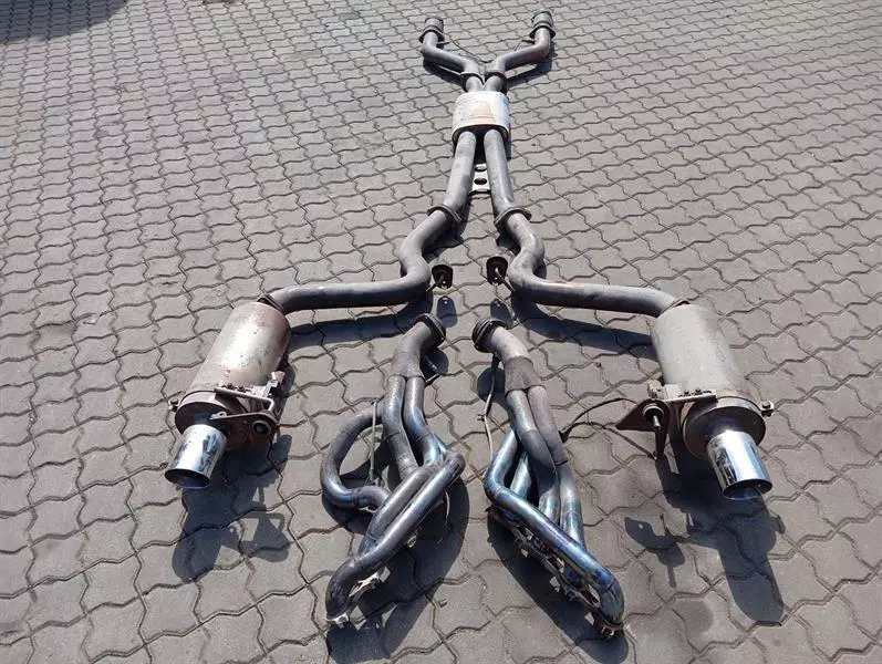 FORD MUSTANG MK6 S550 Exhaust silencer  X Force Auspuff Endschalldämpfer Varex