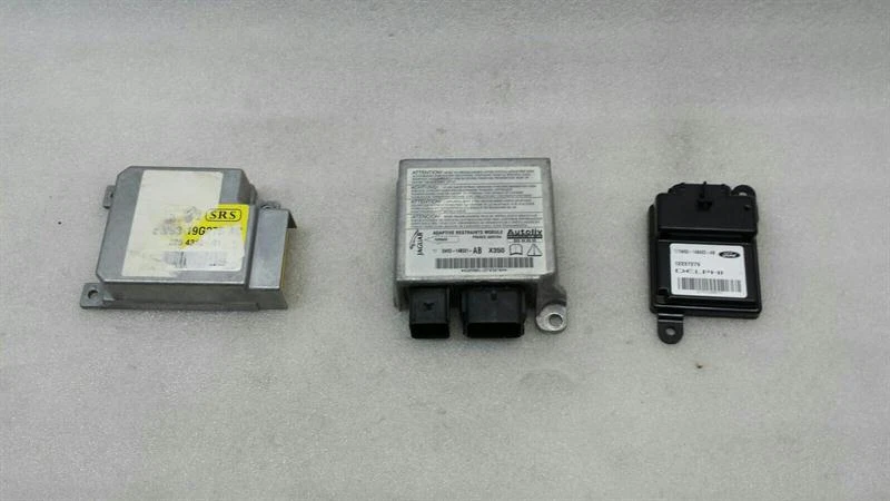 JAGUAR XJ X350 X358 Safety module Kit 3W93-14B422-AB SRS Steuergerät Set