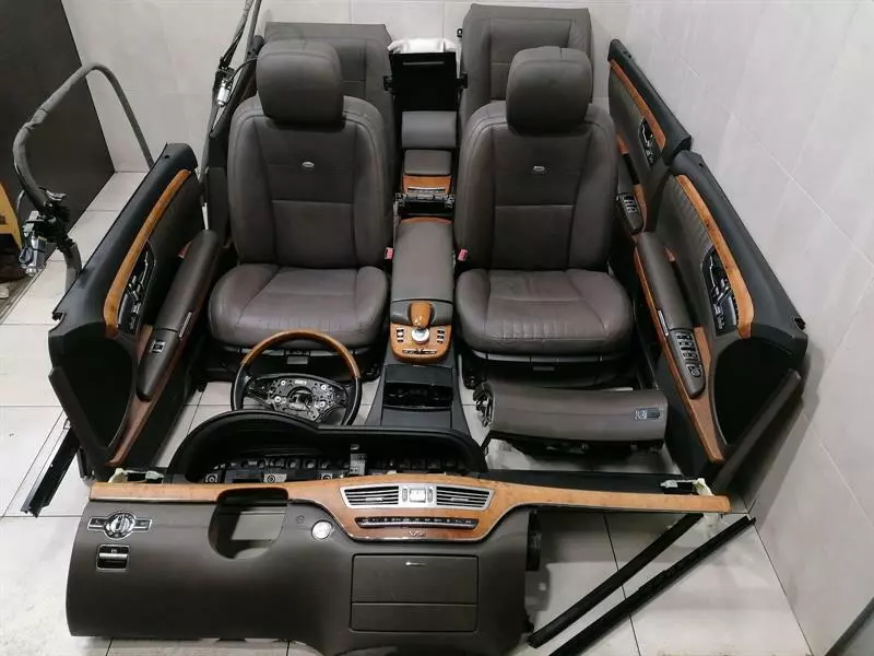 MERCEDES S W221 DESIGNO massage ventilation SEATS SITZE S65 S600 V12 Lüftung LWB