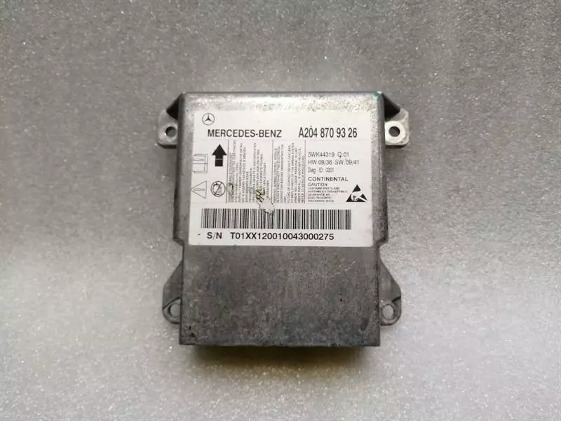 MERCEDES C Class W204 Safety Module ECU A2048709326 Airsteuergerät SRS .