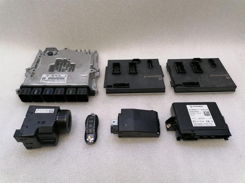 2022 PORSCHE CAYMAN 718 GT4 SET SATZ Engine ECU 982907401 Motorsteuergerät