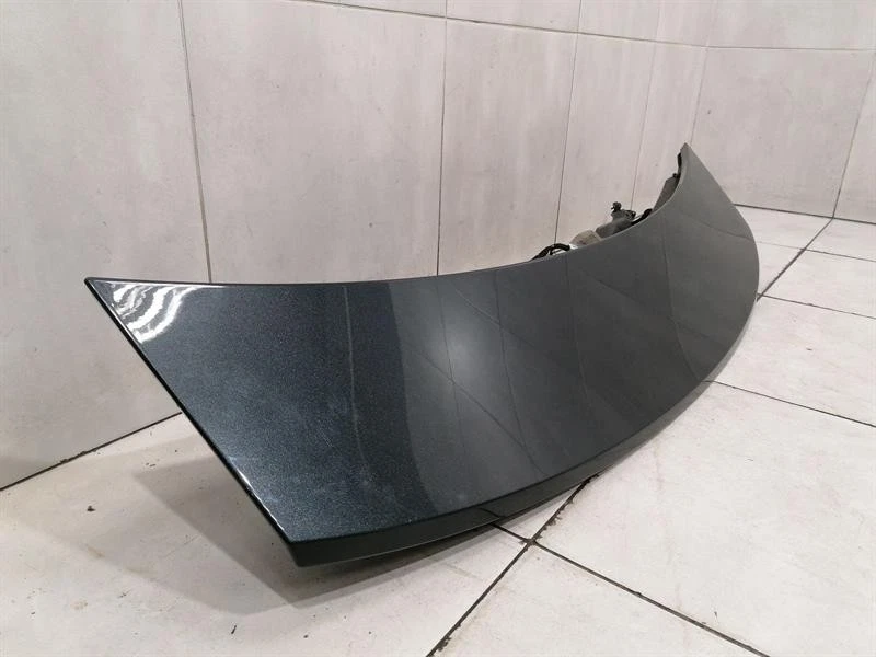 PORSCHE TAYCAN 9J Rear Spoiler 9J1827204A Heckspoiler VULKANGRAU METALIC - Image 2