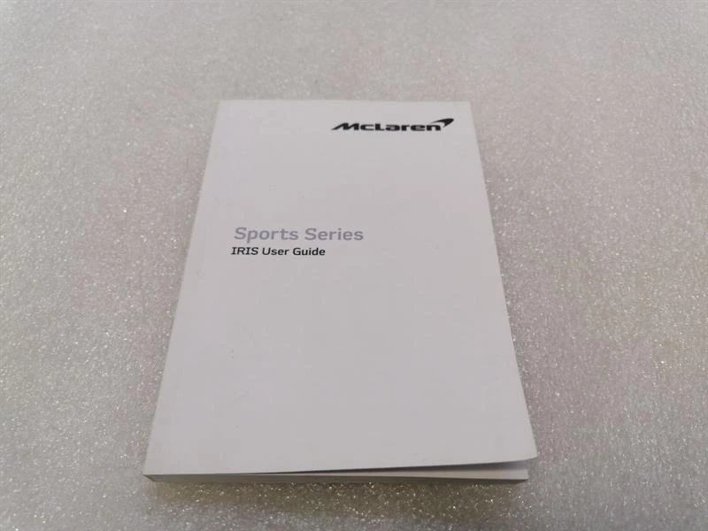 McLaren 570S Spider OWNERS MANUAL HANDBUCH - Image 3