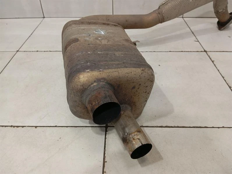 PORSCHE CAYMAN 718  Exhaust silencer 982251051D Auspuff Endschalldämpfer LEFT - Image 3