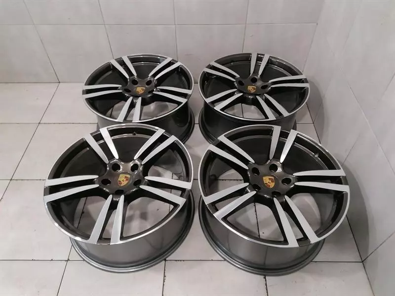 R21 PORSCHE CAYENNE 958 92A  Alloy Wheel SET  7P5601025M Alufelge SATZ TURBO - Image 3