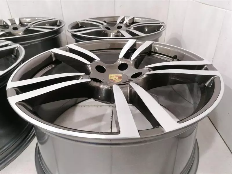 R21 PORSCHE CAYENNE 958 92A  Alloy Wheel SET  7P5601025M Alufelge SATZ TURBO - Image 5