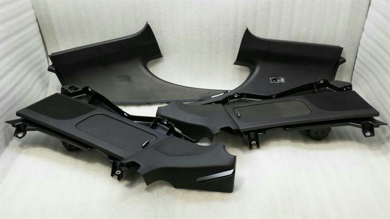 PORSCHE CAYMAN 718 Cover tray set 981555423 Abdeckung verkleidung satz