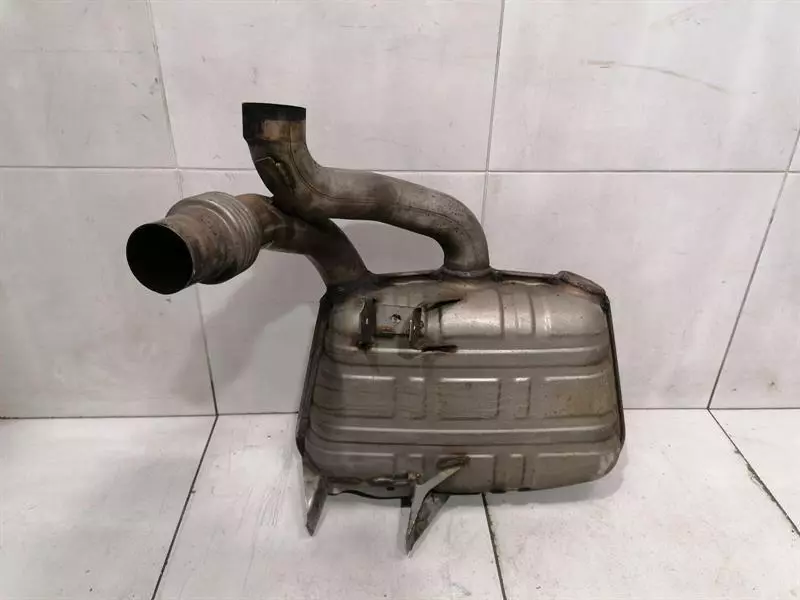 PORSCHE 911 997 Left Exhaust silencer 99711141204 Auspuff Endschalldämpfer MK1