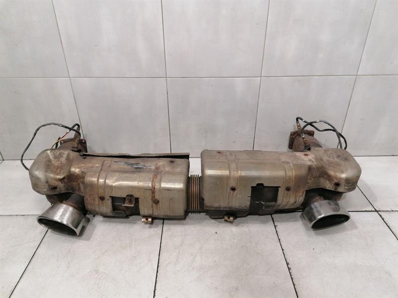 PORSCHE 911 996 TURBO Exhaust silencer 99611102775 Auspuff Endschalldämpfer X54