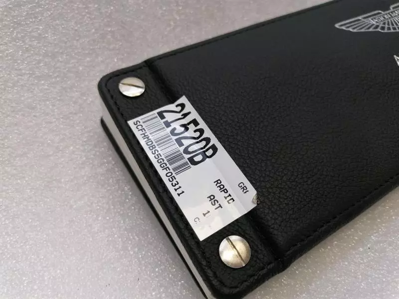 ASTON MARTIN RAPIDE S SERVICE BOOKLET / Maintenance Handbuch - Image 3