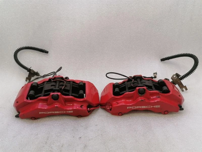 PORSCHE 911 997 Brake caliper 99735143210 FRONT SET Bremssattel TURBO VORNE