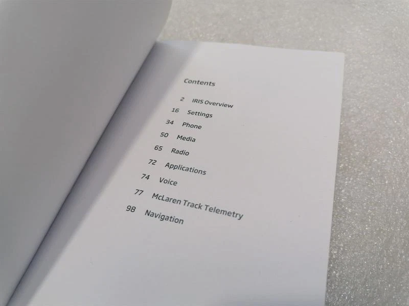 McLaren 570S Spider OWNERS MANUAL HANDBUCH - Image 4