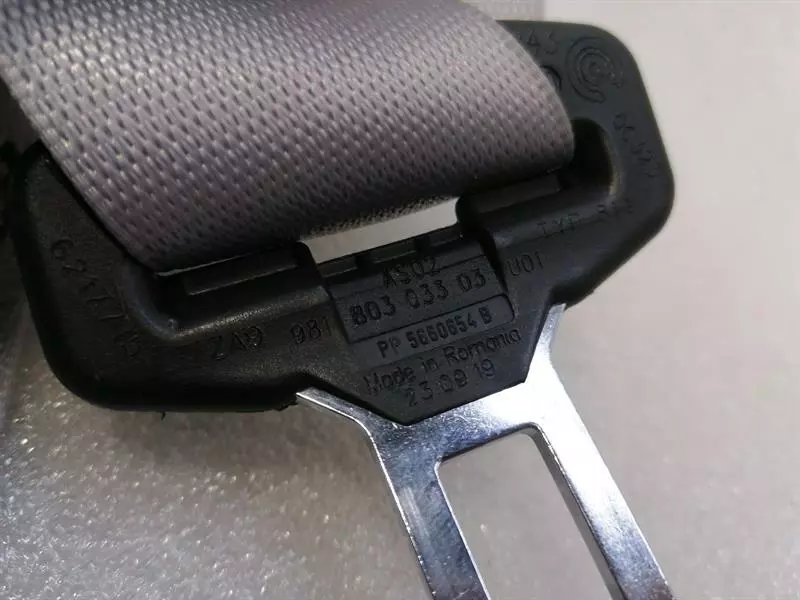 PORSCHE BOXSTER 718 Front seatbelt 98180303303 U01 Sicherheitsgurt SILVER U01 - Image 7