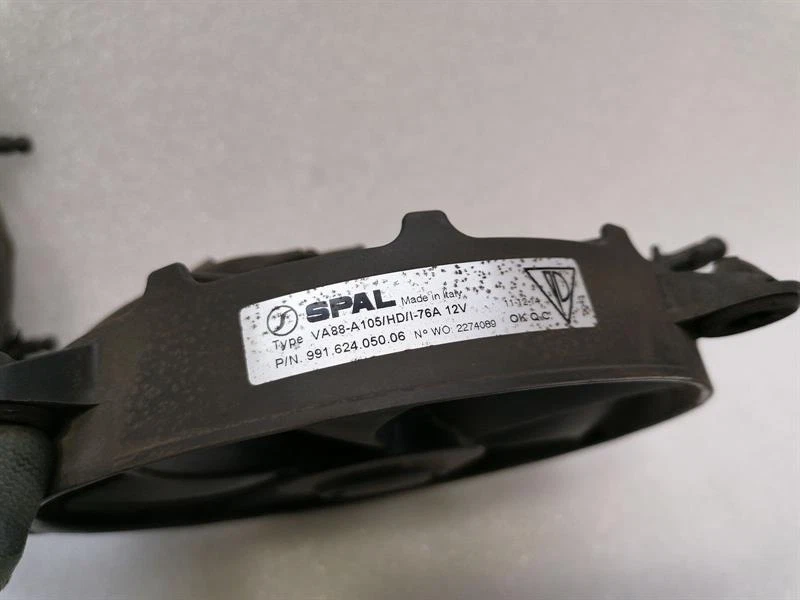 PORSCHE CAYMAN 981 Radiator Fan Set 99162405006 Lüfter Elektrolüfter Satz - Image 7