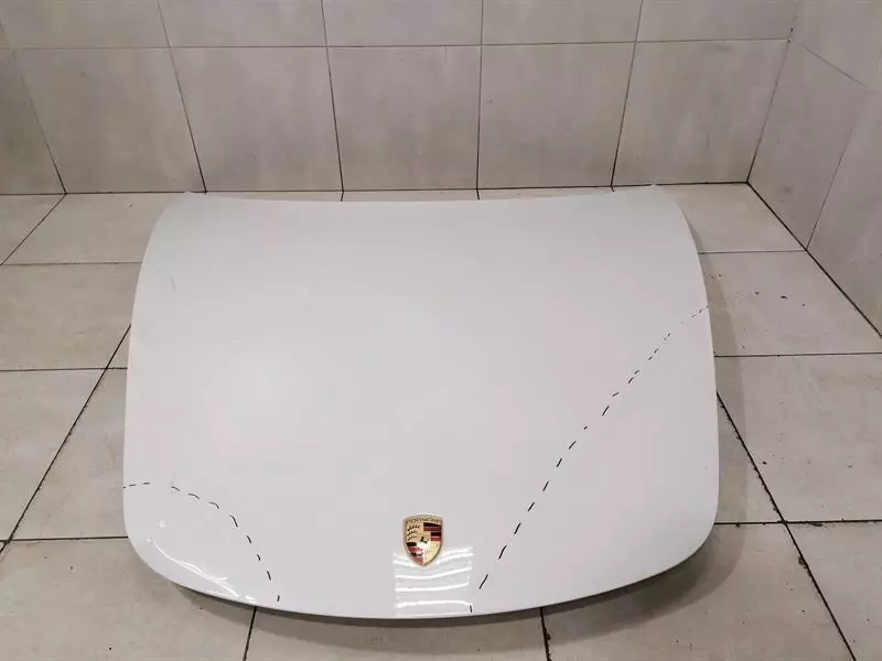 PORSCHE BOXSTER 981 Bonnet 99151101104 DEFECT Motorhaube DEFECT!!! OHNE LOGO