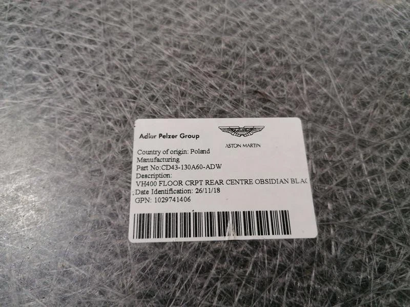ASTON MARTIN RAPIDE Luggage Compartment Cover CD43-130A60-ADW Verkleidung - Image 6
