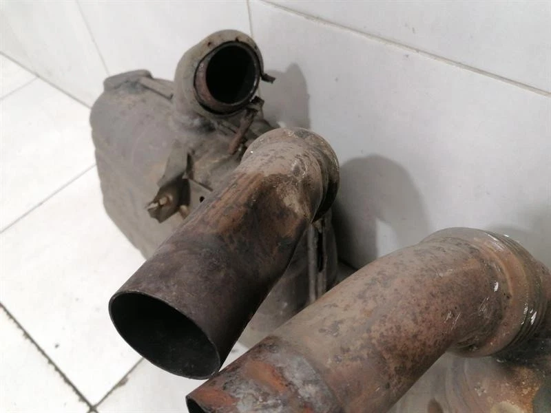 PORSCHE 911 996 Exhaust silencer 99611112257 Auspuff Endschalldämpfer SET SATZ - Image 2