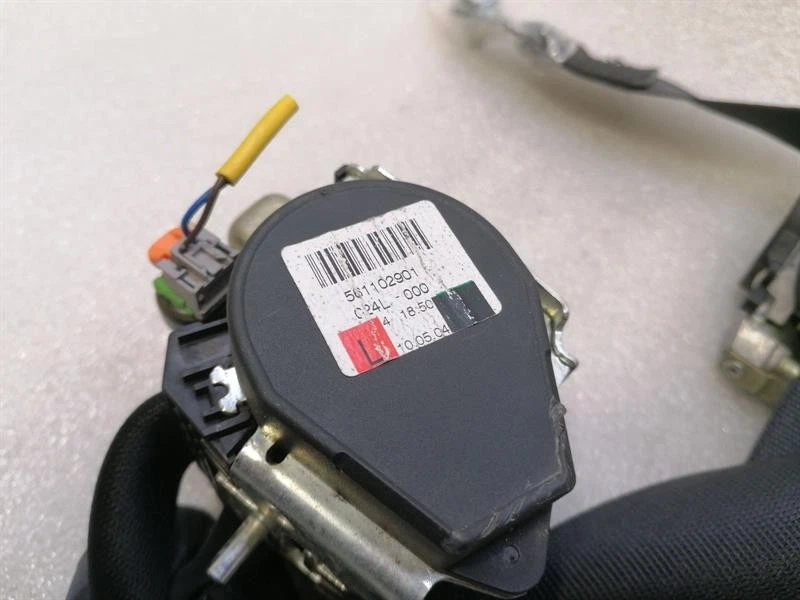 PORSCHE BOXSTER 986 Front seatbelt 98680303303 Sicherheitsgurt Vorne SATZ SET - Image 5