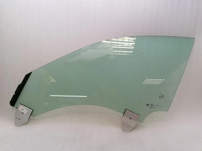 PORSCHE TAYCAN 9J Left Front Door Glass 9J1845019 Türscheibe Vorne Links
