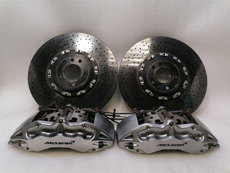 McLaren 570S Spider FRONT Brake caliper SET CARBON CERAMIC 11C0063CP Bremssattel