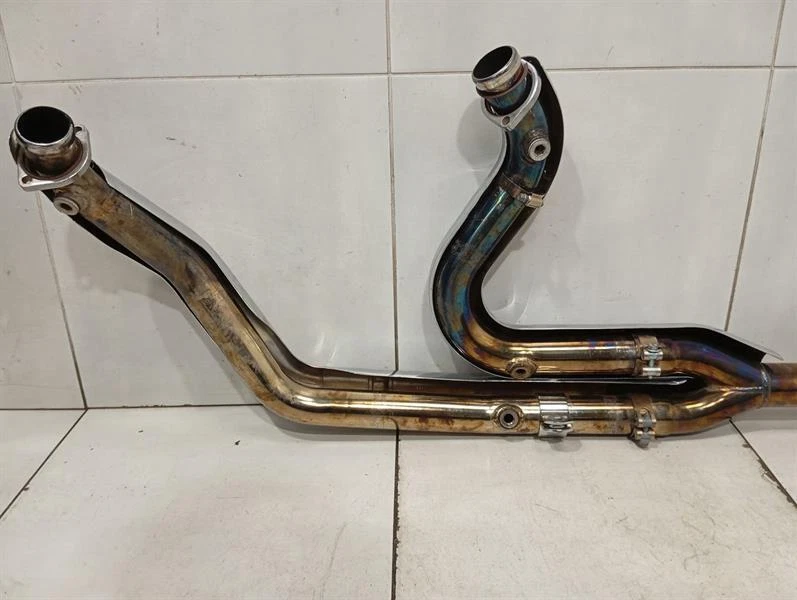 HARLEY-DAVIDSON TOURING TWIN CAM ENGINE Exhaust silencer 98-17 Auspuff COBRA - Image 7