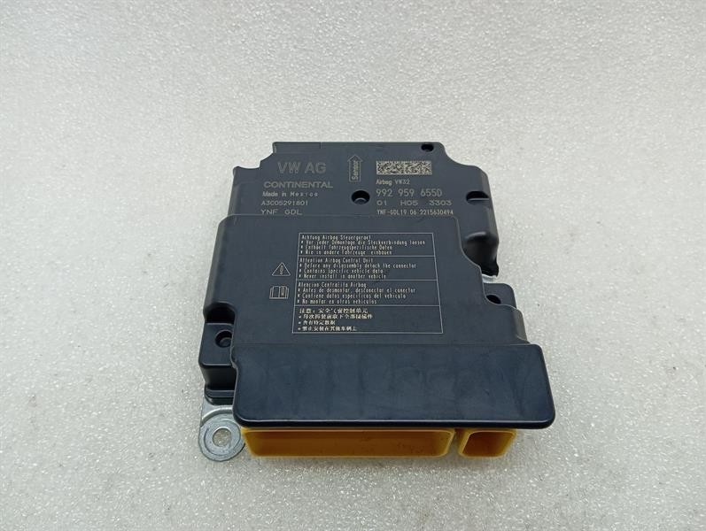 PORSCHE 911 992 Safety Module ECU 992959655D Airsteuergerät SRS