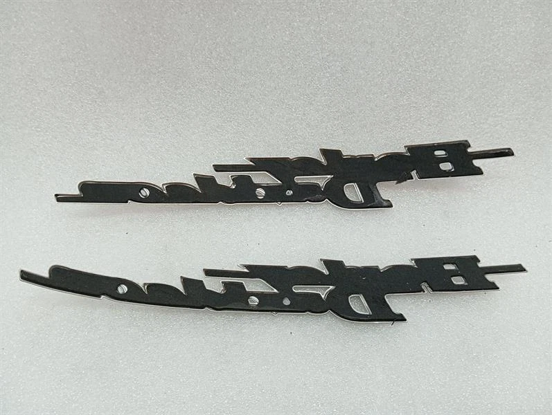 HARLEY-DAVIDSON 62435-11 FUEL TANK EMBLEM SET LOGO BADGES RIGHT LEFT MEDALLION - Image 7