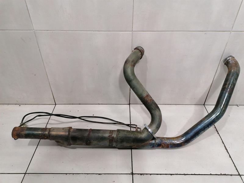 HARLEY-DAVIDSON Down Pipe 66855-10A Auspuff CATALYTIC CONVERTER REMOVED!!!