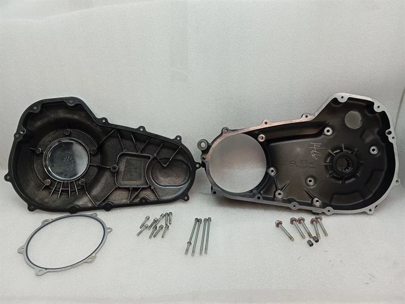 HARLEY-DAVIDSON 60756-07A 60685-07 PRIMARY COVER Kupplung verkleidung CHROME - Image 4