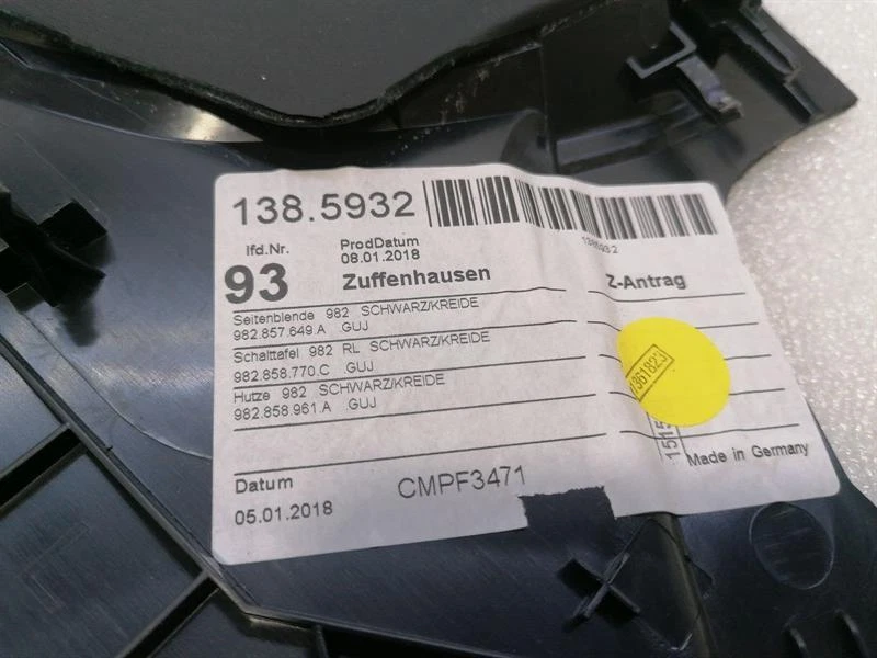 PORSCHE BOXSTER 718 982857649A LEATHER Console covers Leder Konsole - Image 4