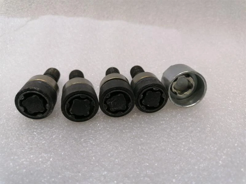 PORSCHE CAYMAN 718 WHT006980C SET OF WHEEL BOLTS lockable WHT006978 RADSCHRAUBEN - Image 3