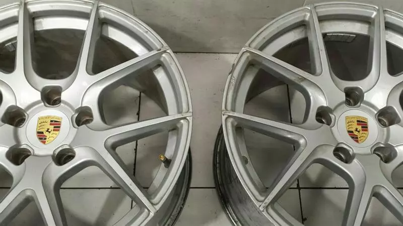 PAIR 2 x PORSCHE 911 997  Alloy Wheel Alufelge 19 11J REAR HINTEN - Image 4