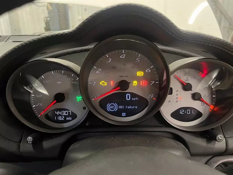 PORSCHE CAYMAN 987 Instrument cluster 98764131804 Speedometer MK2 PDK MPH UK - Image 3