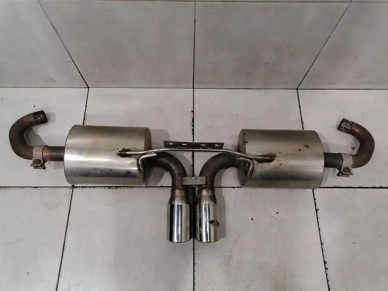 PORSCHE BOXSTER 986  Exhaust silencer AFTERMARKET Auspuff Endschalldämpfer