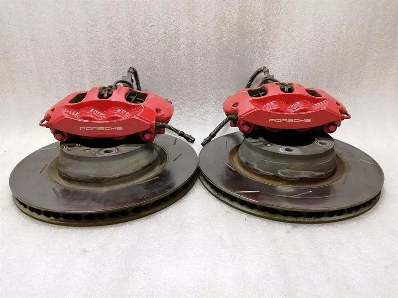 PORSCHE Panamera TURBO 2015 970 Brake kit rear BREMBO 298615150J Bremsanlage GTS - Image 2